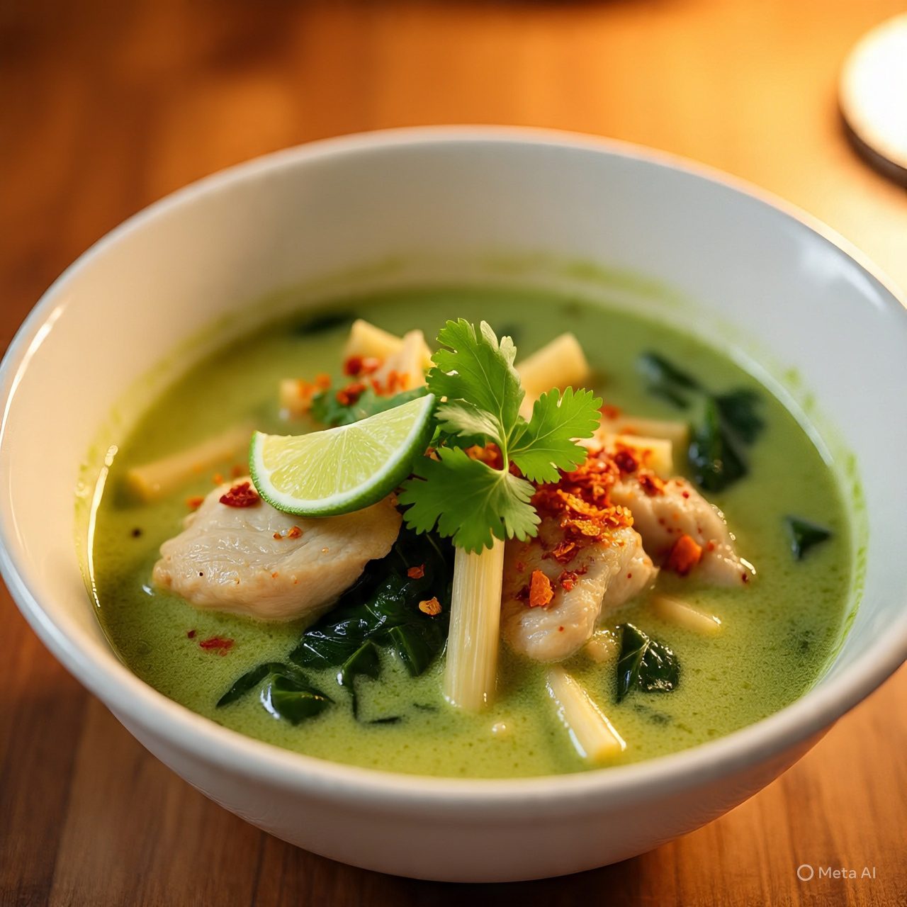 Thai green curry 